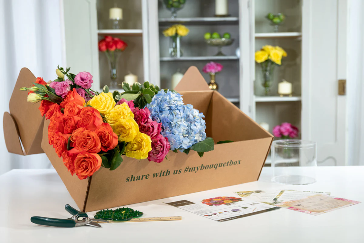 Flower Box Bouquets